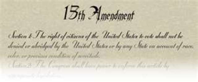 The Fifthteenth Amendment