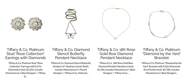 *Pawns her Tiffany pretties