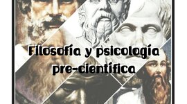 Timeline: Filosofía y psicología pre-científica