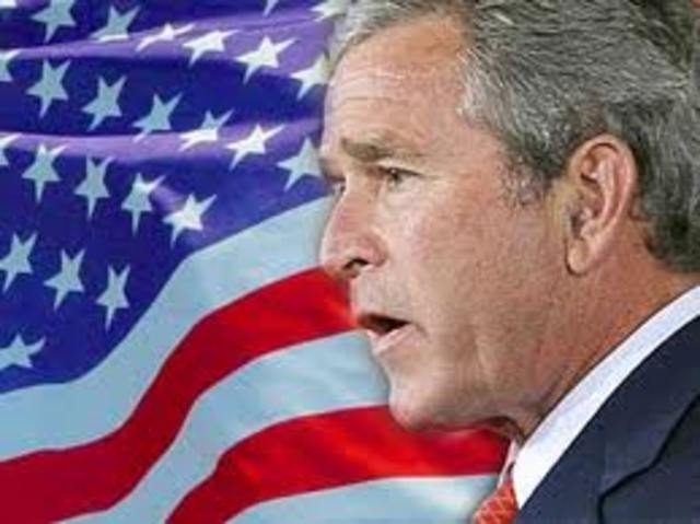 George Bush is reelected