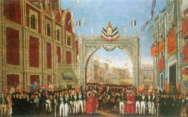 Consummation of the Mexican Independence