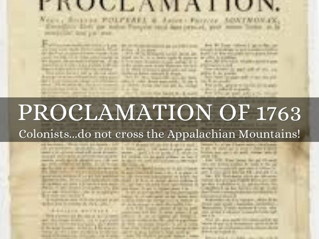 Proclamation Act