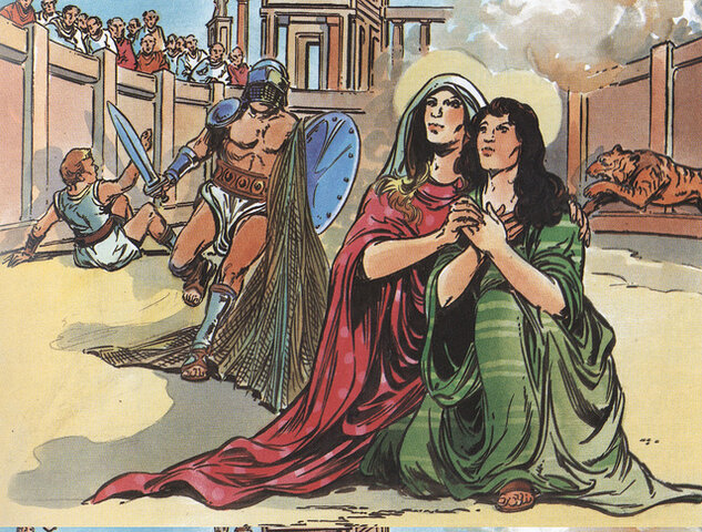 Martirio de Perpetua y Felícitas