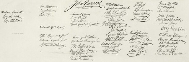 Colonist Declare Independence From Britain