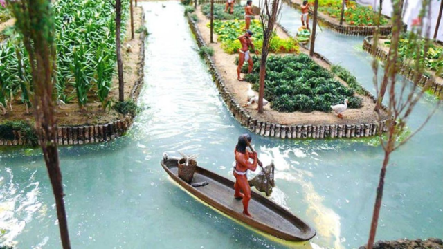 México: La agricultura avanzó por la invención de las chinampas
