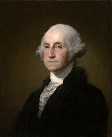 George Washington the first president of the United States.