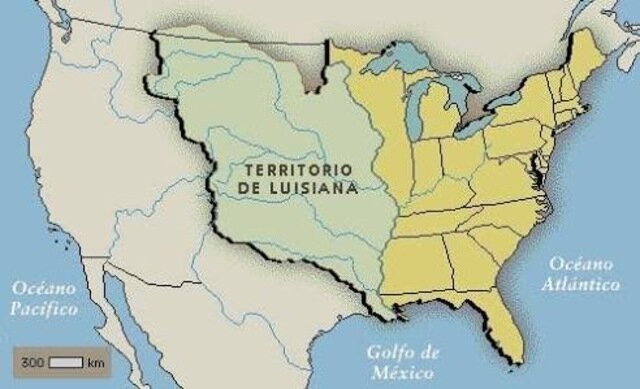 The United States doubled in size.