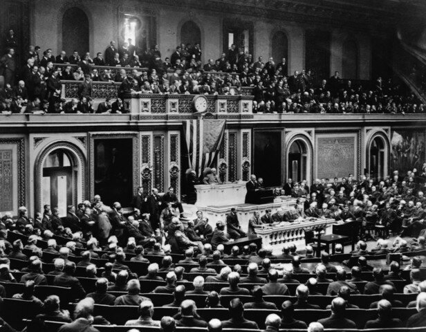 The United States declared war.
