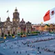 Metropolitan cathedral zocalo mexico city 16x9