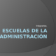 Escuela de administración