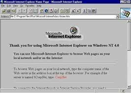 When was Internet Explorer launched? By whom?