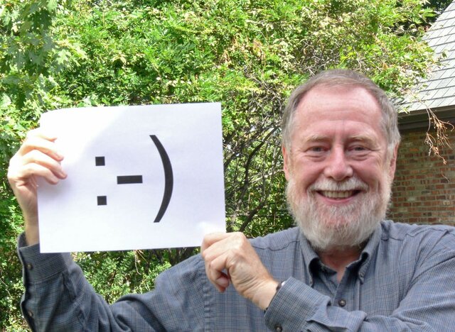 Who used the first emoticon -)