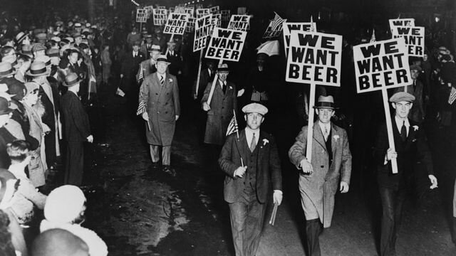 Prohibition begins.