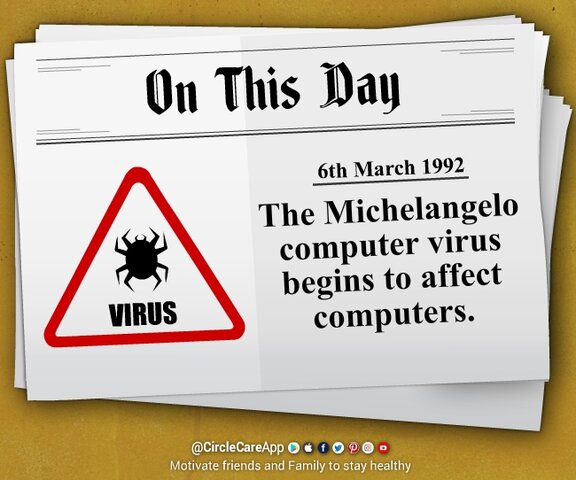 When was the Michelangelo virus created?