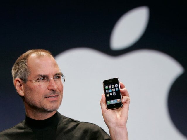 When does Apple launch the iPhone?