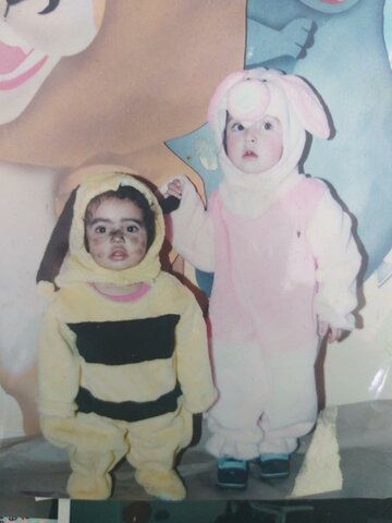 Me disfrace con mi hermana