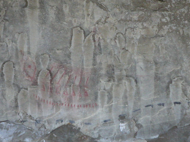 Pictographs 30,000 years ago.