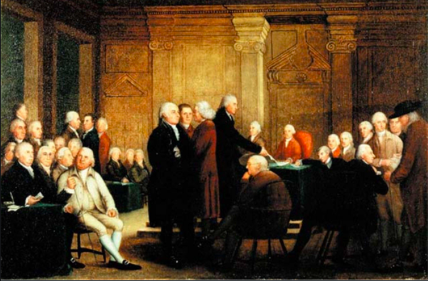 The Declaration of Independence is Signed