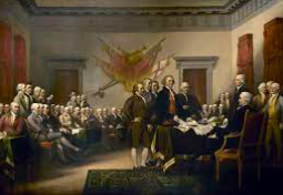 The Declaration of Independence is Signed