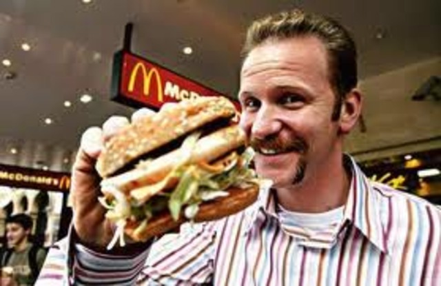 Morgan Spurlock begins his 30 Day Diet