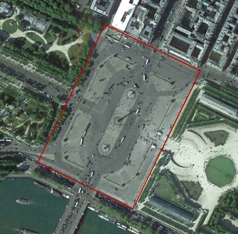 Plaza de la Concordia.