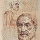Aristotle art print by renee bolinger