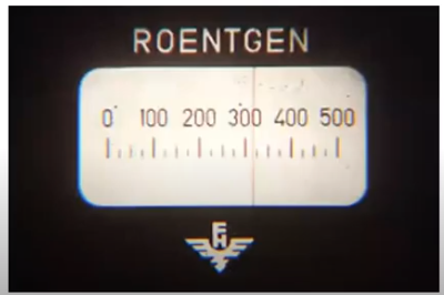 Roentgen se establece como unidad de medida de la intensidad de los Rayos X