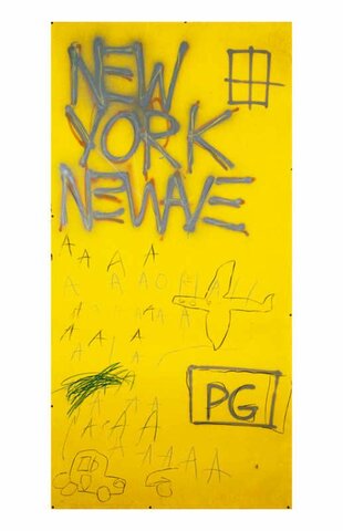 "Untitled, 1980" by Jean-Michel Basquiat (painting)