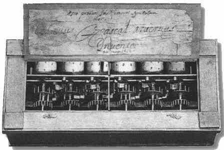 Pascal inventa la primera máquina calculadora digital mecánica