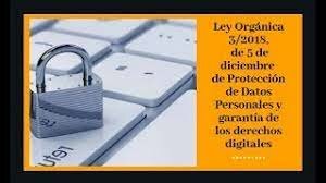 Ley organica 3/2018