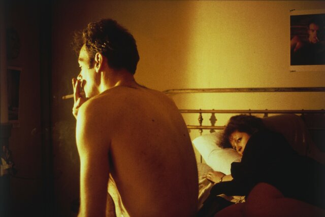 Nan and Brian in Bed, 1983, by Nan Goldin (photograph)