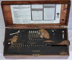 Primer maquina multiplicadora.