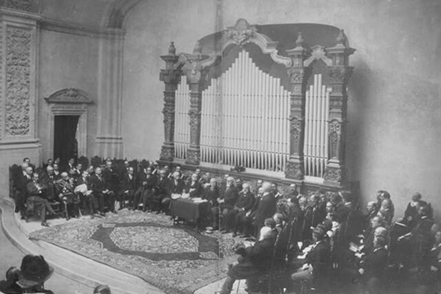 Inauguración de la Universidad Nacional de México