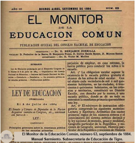 CREACION CONSEJO NACIONAL DE EDUCACION