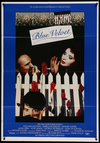 "Blue Velvet." 1986 (film poster)