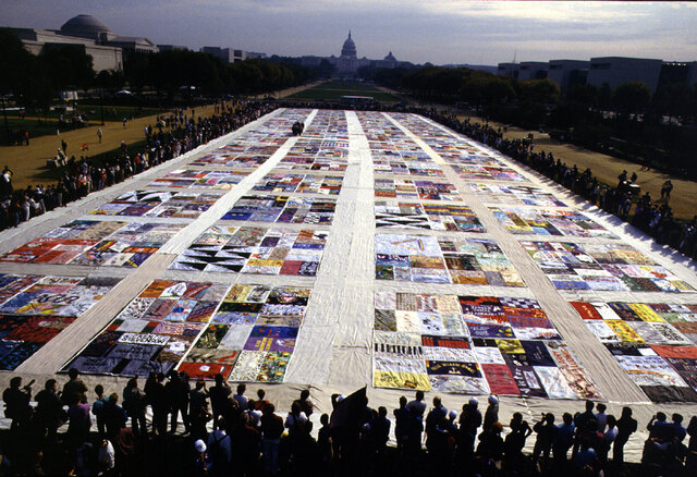 AIDS Memorial Quilt, Washington D.C., 1987 (design)