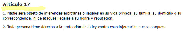 Pacto Internacional de Derechos Civiles y Políticos.