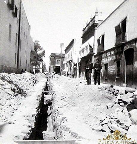 Obras para el drenaje de la ciudad