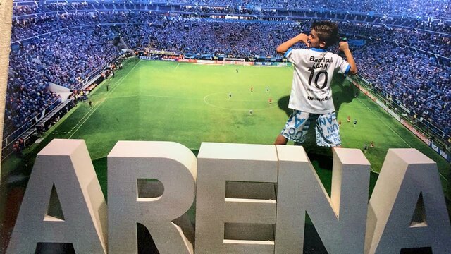 I went my 10 time to Arena do Gremio