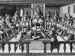 Rebellion between the crown and parliament