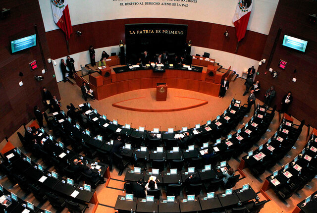Pleno de la Camara de Senadores
