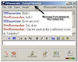 When does AOL launch instant messenger?