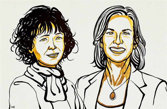 Premio Nobel de Química 2020 para las inventoras de las "tijeras genéticas"