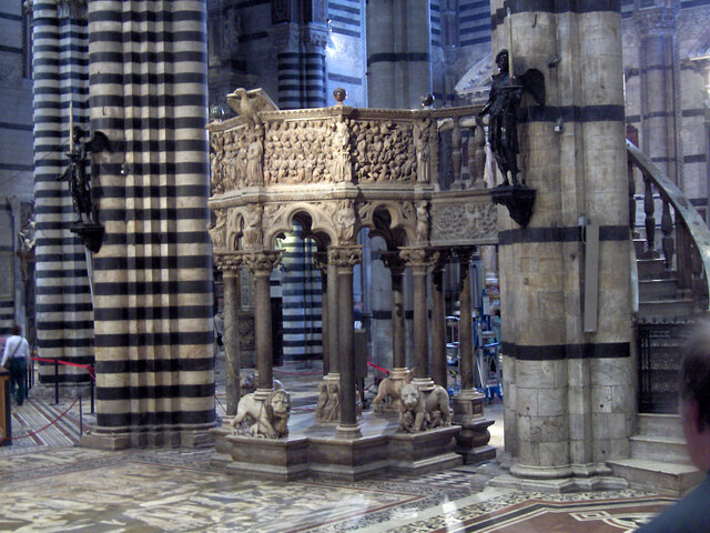 Pulpito della Cattedrale di Siena
