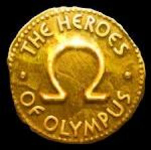 The start of ricks new series: Heros Of Olympus