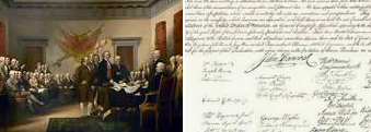 The Declaration of Independence is Signed