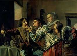 Barberos franceses y el oficio de odontologia.