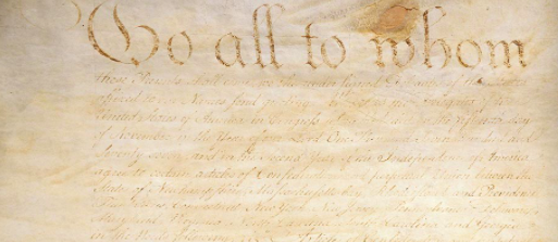 Article of Confederation are Ratified