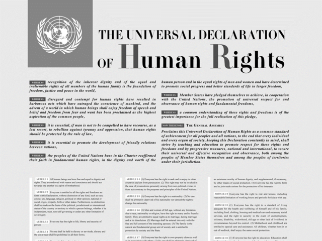 Declaración Universal de Derechos Humanos