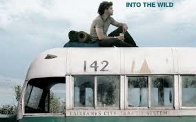 Sean Peen dirige "into de wild". Cine independiente de Paramount Pictures.